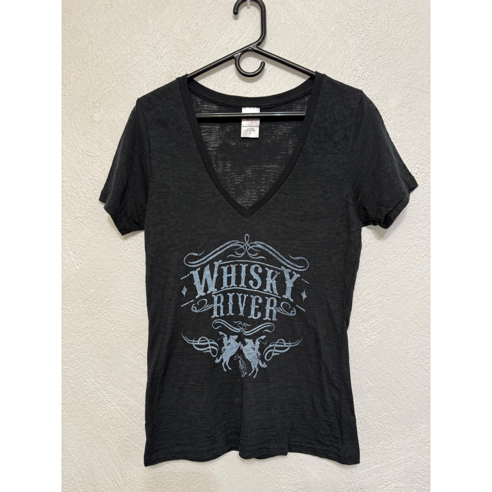 NASCAR Women Whiskey River Short Sleeve Shirt M Lightweight Versatile Top Style